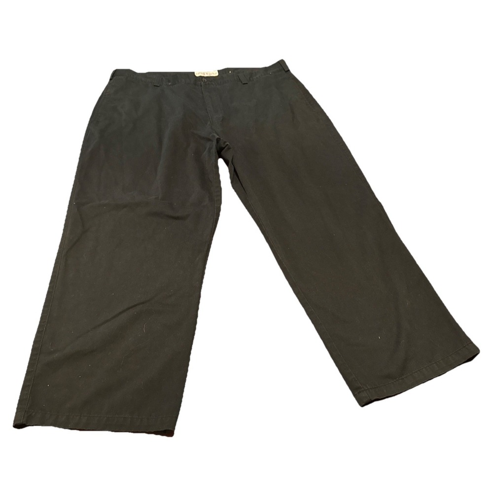 Vintage Field Gear FG Men's Black Pants 44x30 Cotton Blend‎ Workwear Made Russia